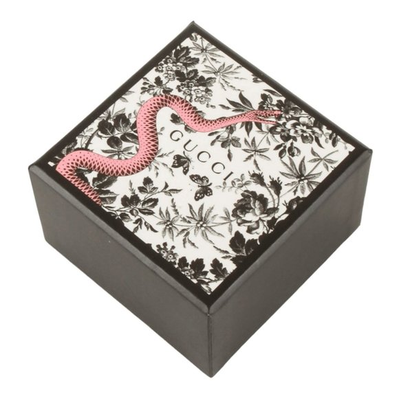 Authentic GUCCI Crystals Snake Bracelet S White Green - Picture 4 of 12